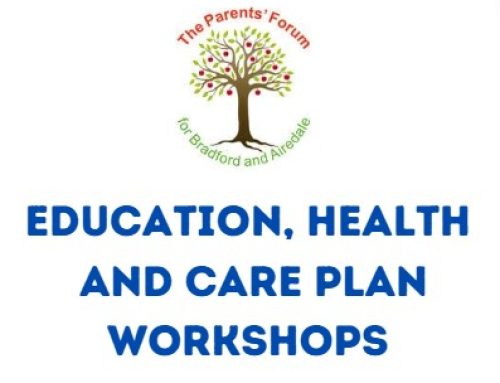 EHCP Workshops for April and May